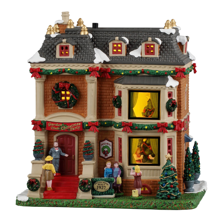 Lemax - Garden Club Christmas Party