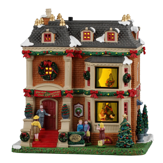 Lemax - Garden Club Christmas Party