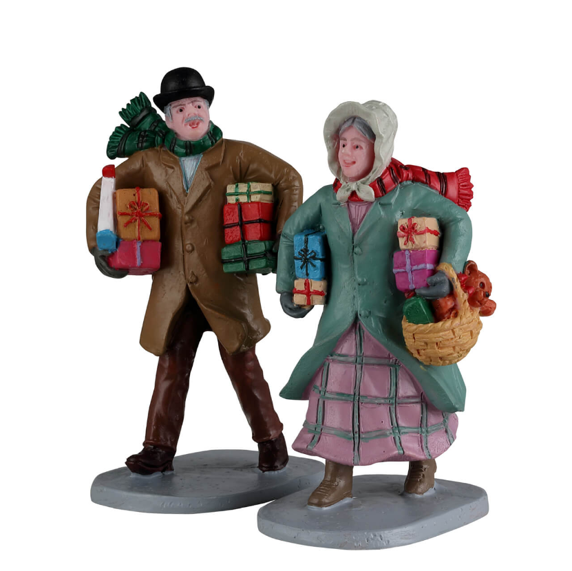 Lemax Gifts For The Grandchildren - Christmas village collectible