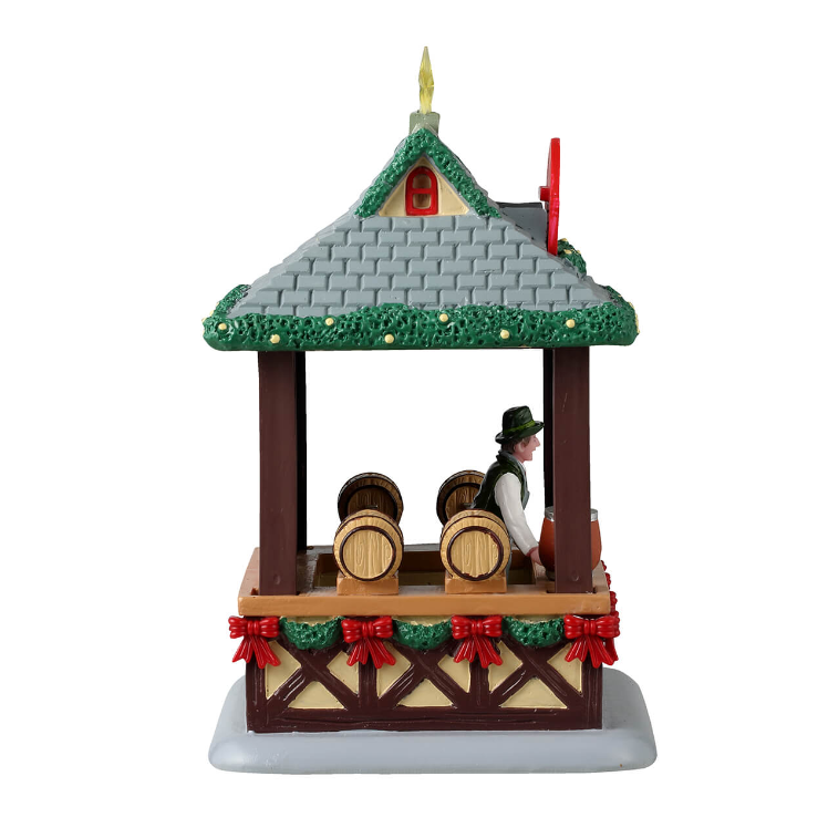 Lemax Gluhwein Booth - Christmas village collectible (view 3)