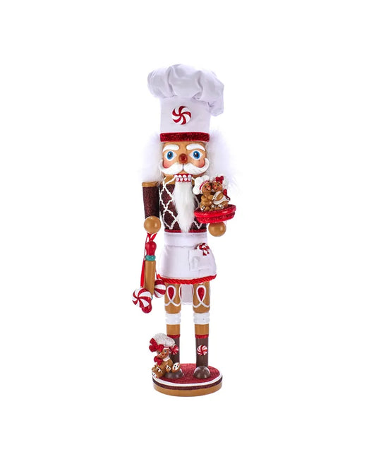 Kurt S. Adler Nutcracker - Hollywood Nutcrackers™ Gingerbread Chef 15.5"