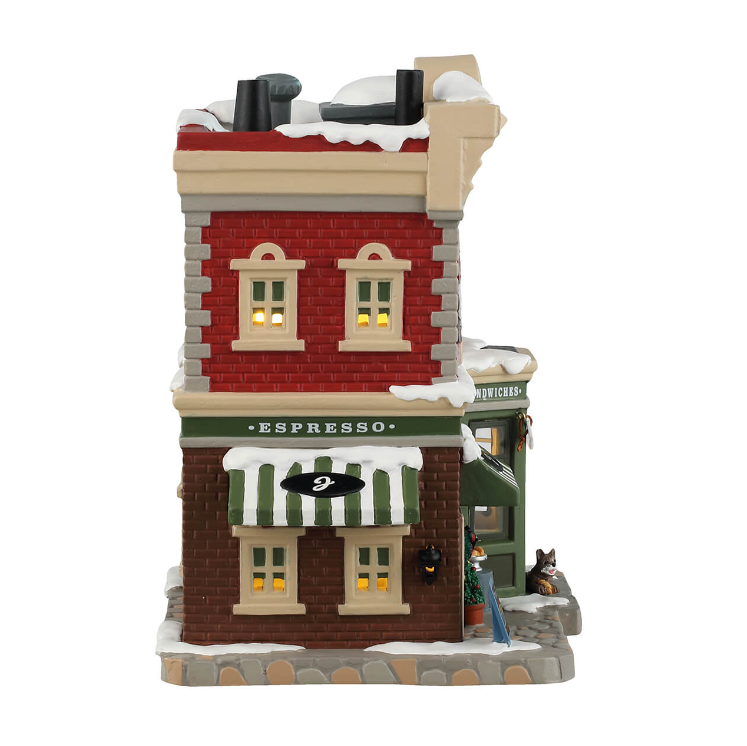 Lemax Juliette's Croissant & Coffee Shop - Christmas village collectible (view 3)