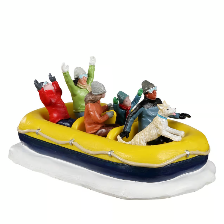 Lemax - Snow Rafting