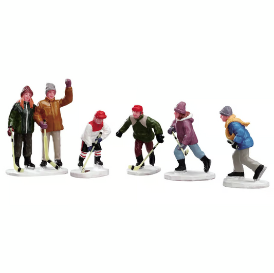 Lemax - The Home Team Set Of 5