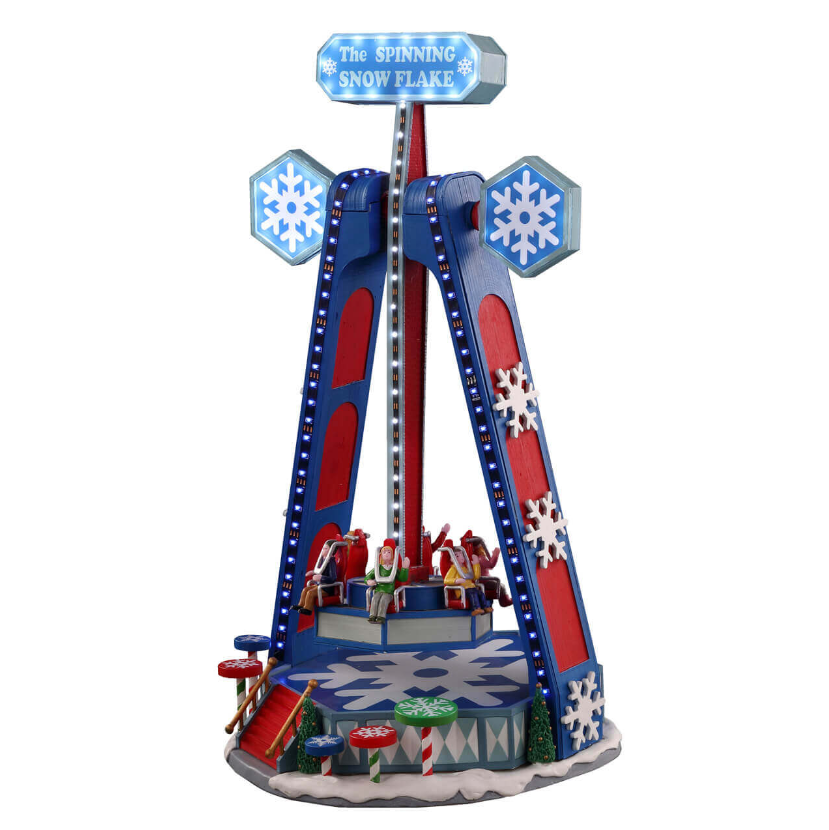 Lemax The Spinning Snowflake - Christmas village collectible