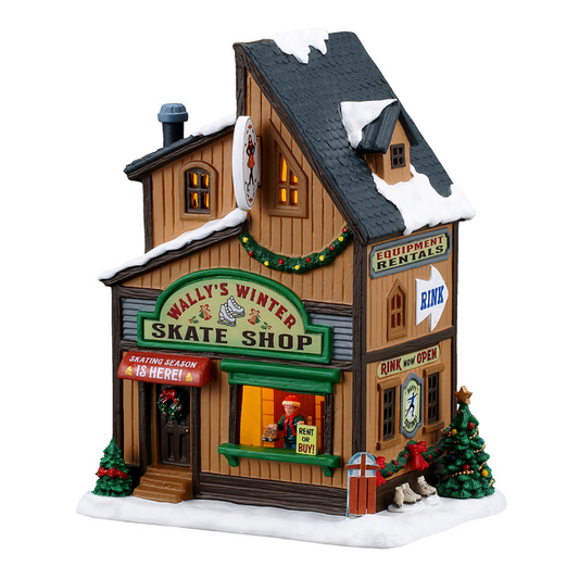 Lemax - Wally's Winter Skate Shop